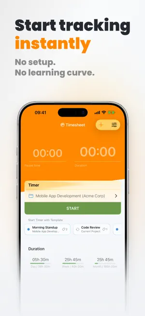 Timesheet IO - Time Tracker screenshot 2