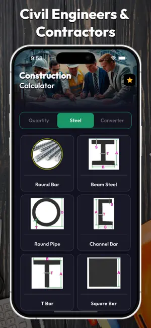 Construction Calculator 2025 screenshot 2