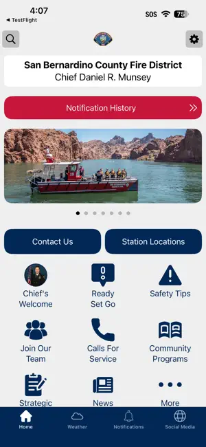 San Bernardino County Fire CA screenshot 1