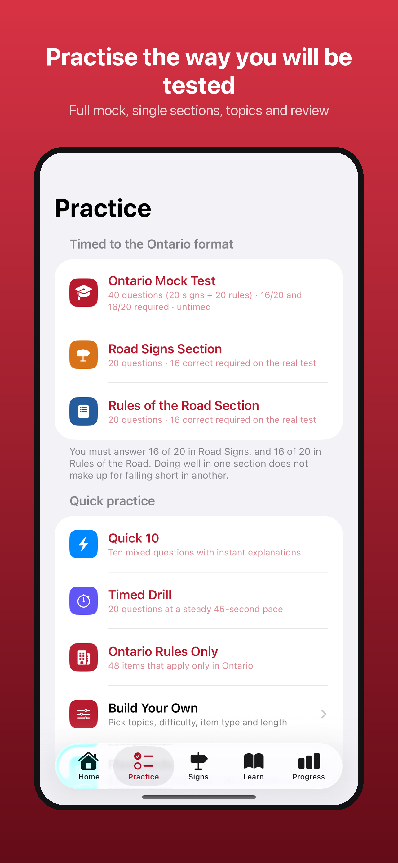 Canadian Driving Test Prep screenshot 6