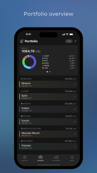 TabTrader - crypto terminal Screenshot