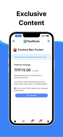Tuniform screenshot