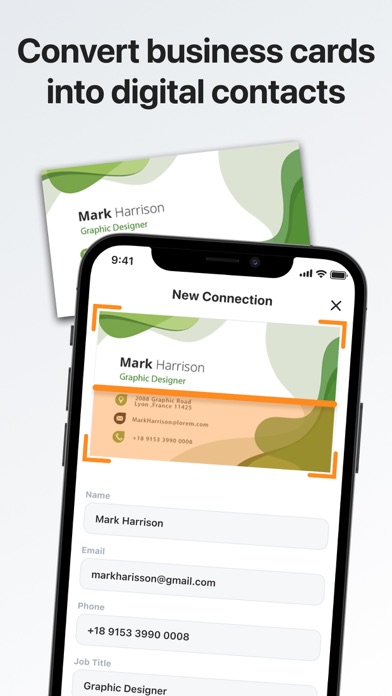 The Last Business Card Screenshot