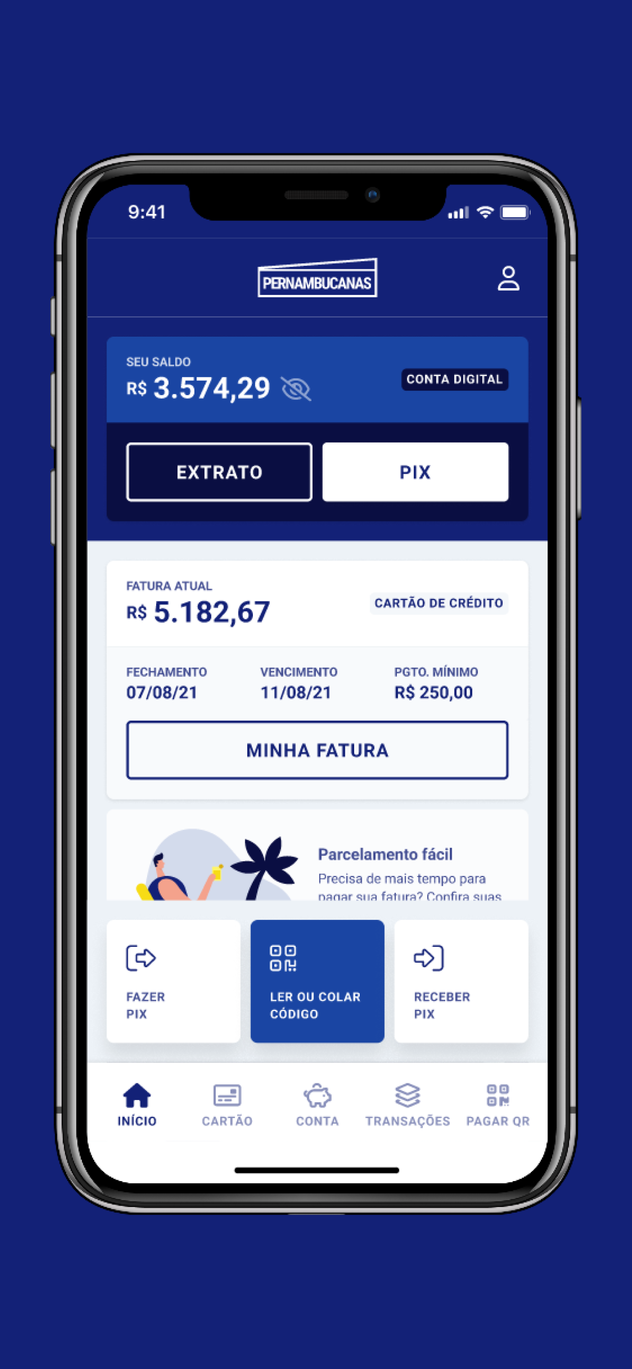 Cartão Pernambucanas screenshot 3