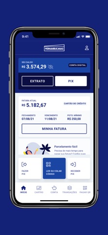 Cartão Pernambucanas iPhone screenshot 3