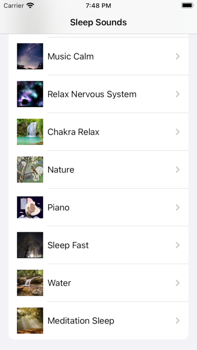 Sleep Sounds ! Screenshot