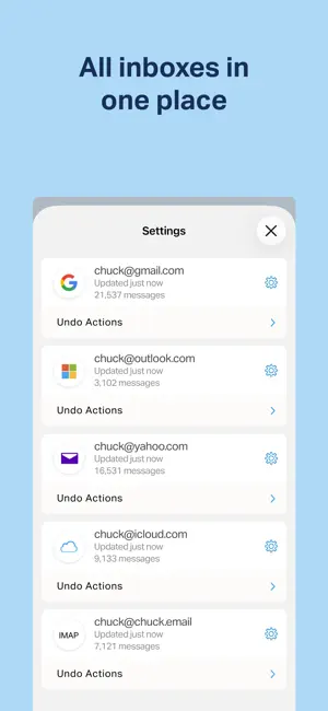 Chuck - Email with Superpowers screenshot 5