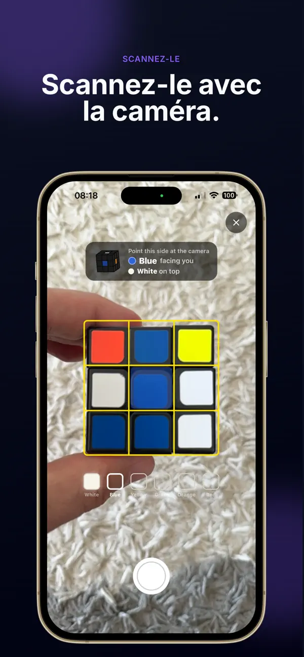 Screenshot #2 pour Wurfel – Solveur de Cube