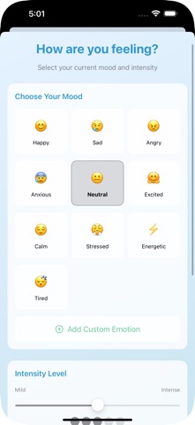 MoodBloom – Emotion Tracker Screenshot 2 of 9