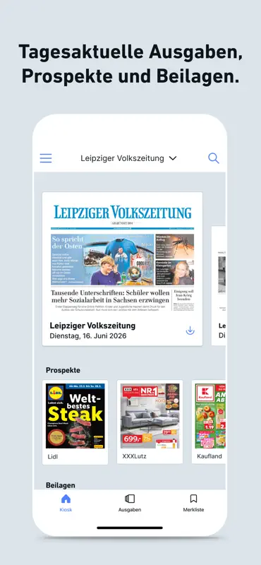 LVZ E-Paper: News aus Leipzig screenshot 2 of 5