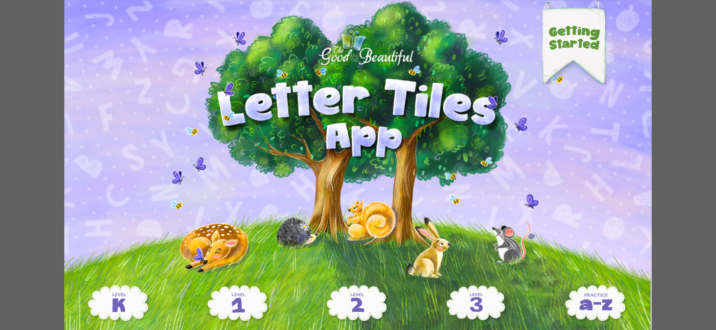 Letter Tiles: Good & Beautiful