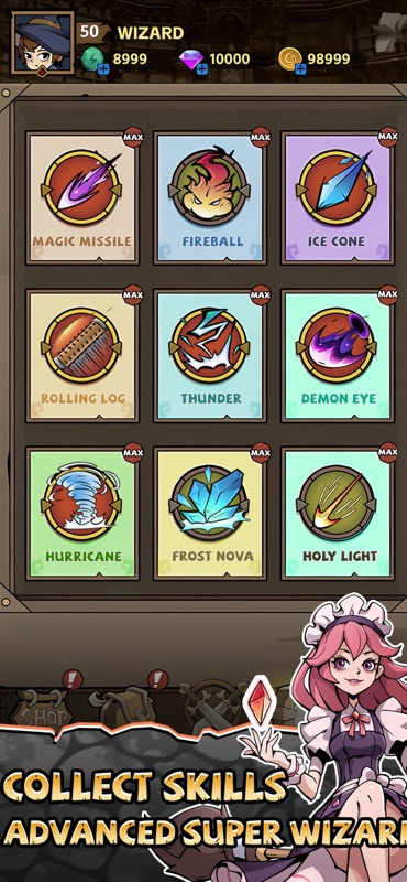 Wizard's Survival screenshot 5