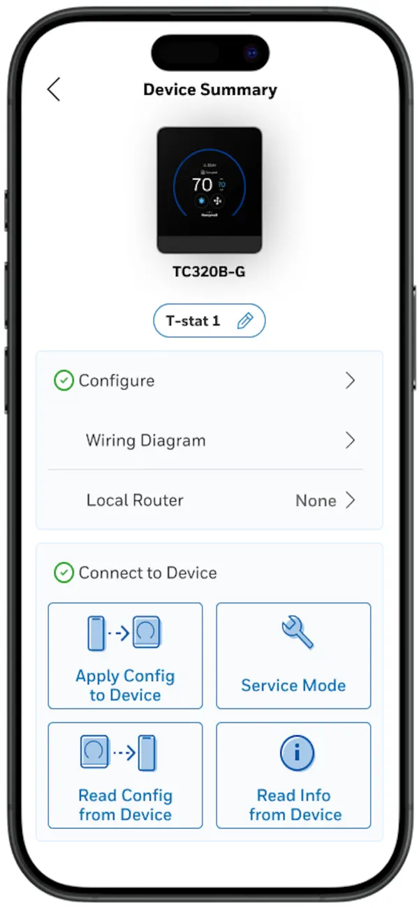 Screenshot #3 pour Honeywell Connect Mobile
