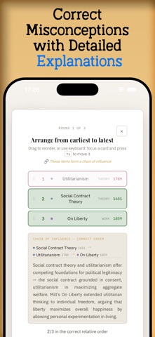 Web of History screenshot