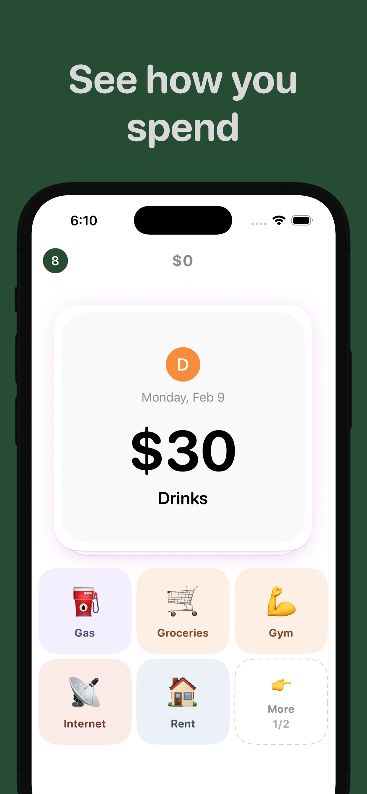 Parker: Expense Tracker Budget