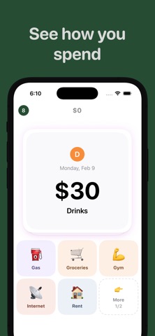 Parker: Expense Tracker Budget screenshot