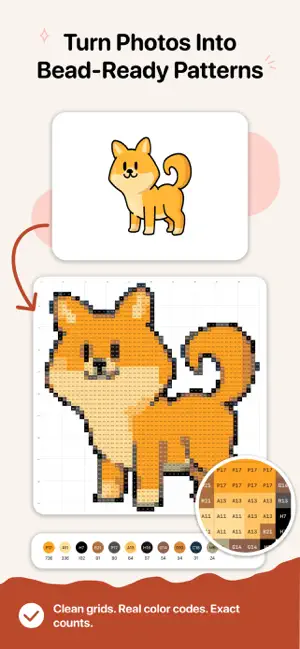 BeadChick: Fuse Bead Pattern screenshot 1