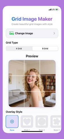 Grid Maker | Add grid on image iPhone screenshot