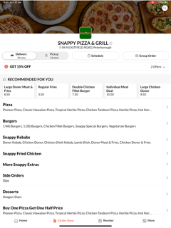 SNAPPY PIZZA & GRILL screenshot 6