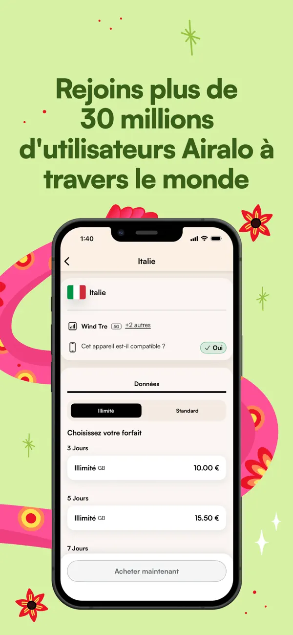 Screenshot #3 pour Airalo: eSIM Voyage & Internet