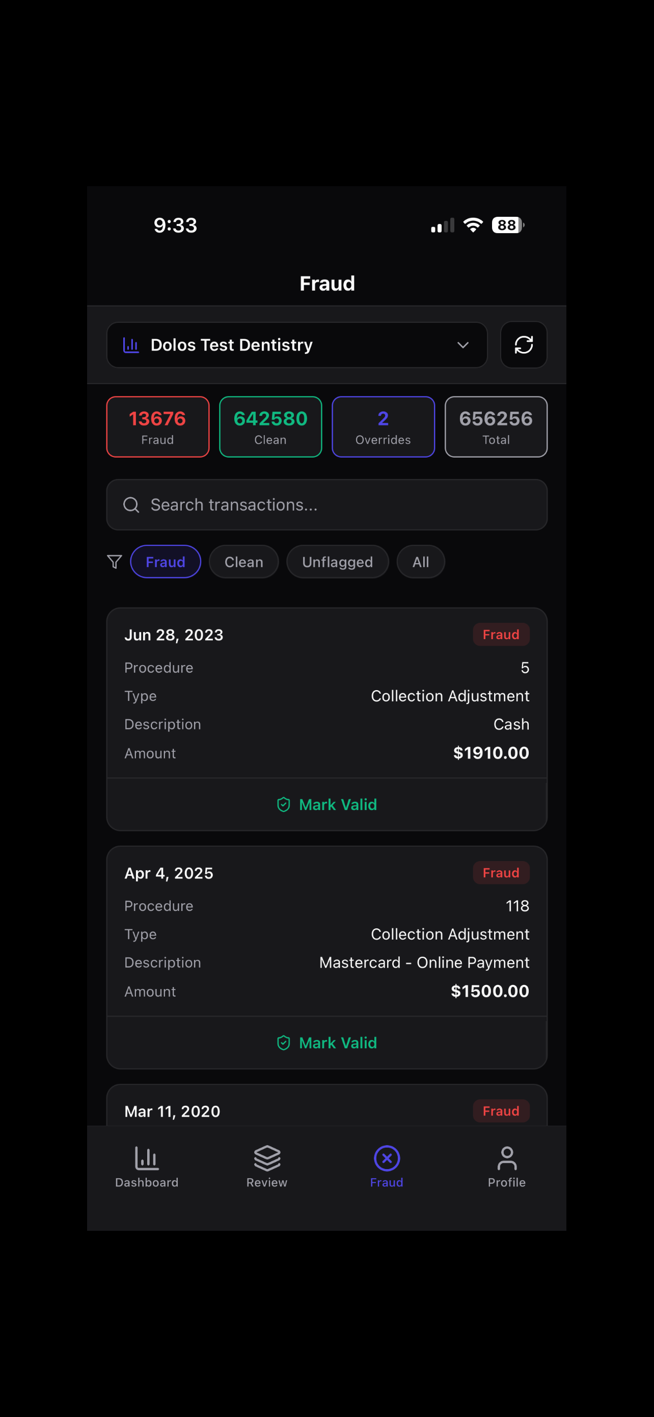 Dolos: AI Fraud Detection screenshot 5