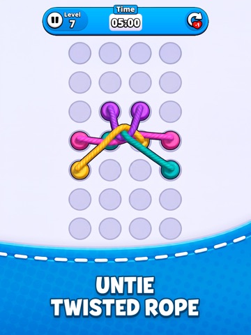 Rope Puzzle: Twisted Master iPad screenshot