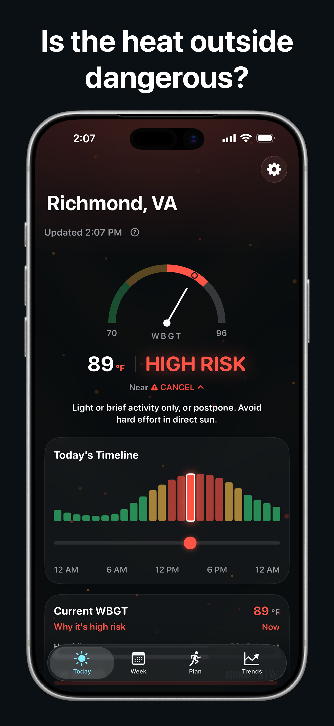 Swelter: Heat Index & Safety screenshot 2