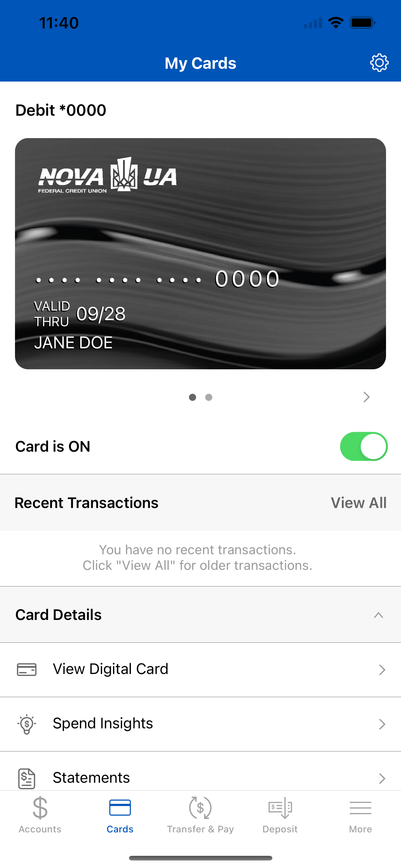 Nova UA Federal Credit Union