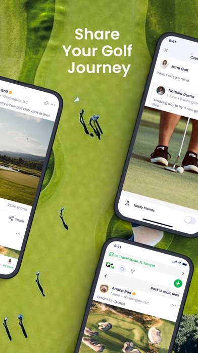 GolfLync: Golfing Social Media Screenshot