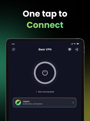 Bear VPN - Fast VPN Proxy ipad screenshot 3