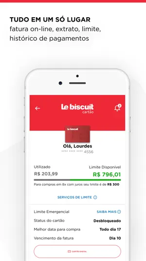 Le biscuit Cartão screenshot 2