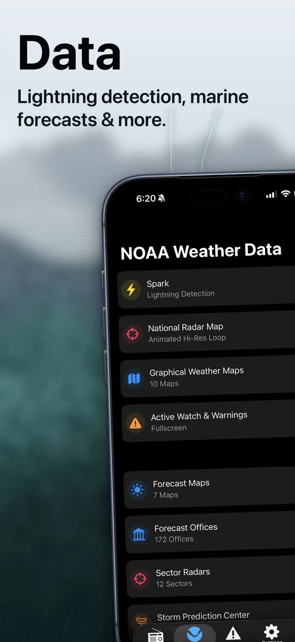 Screenshot #3 pour NOAA Weather Radio