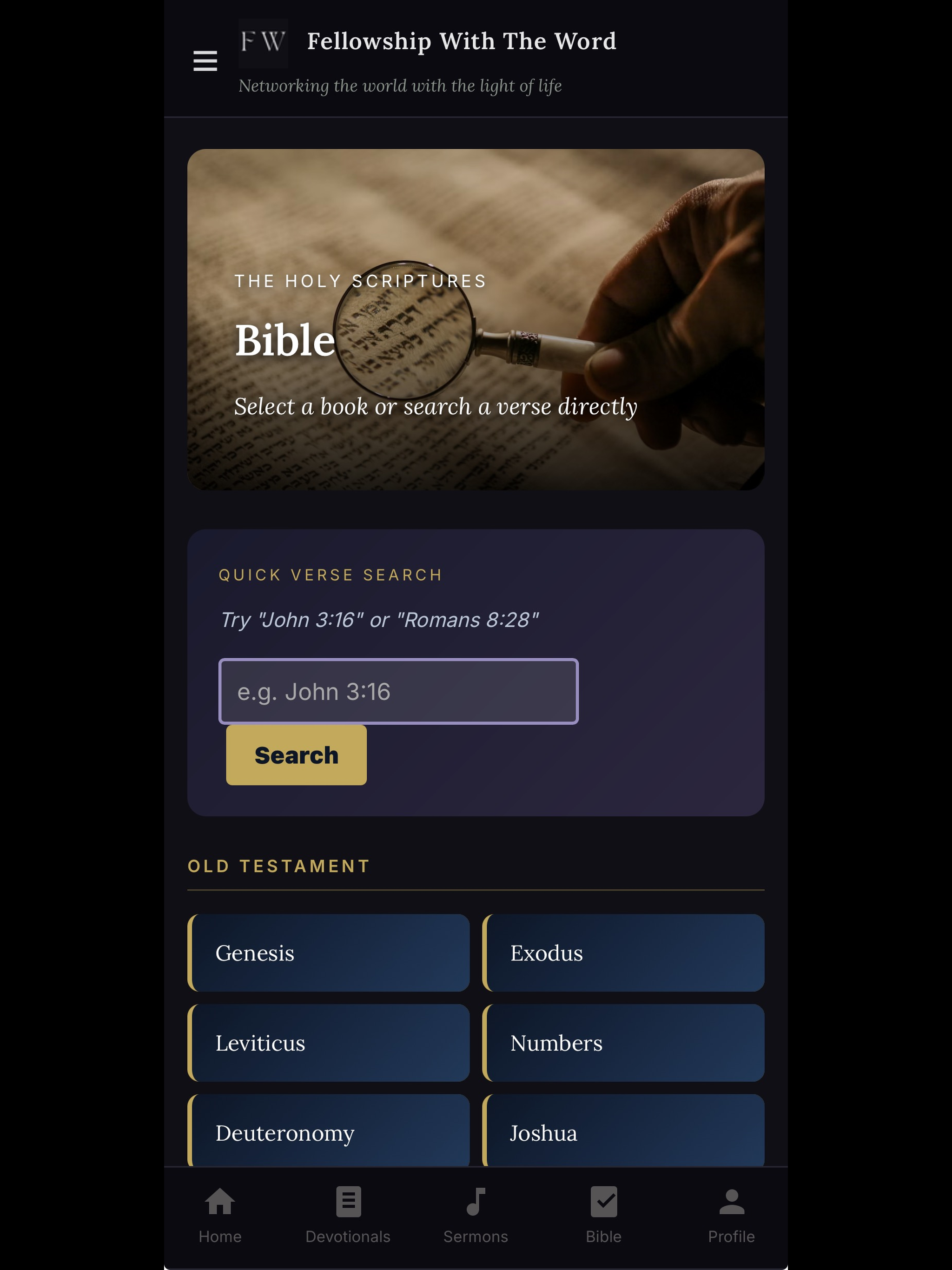 Fellowship With The Word screenshot 11