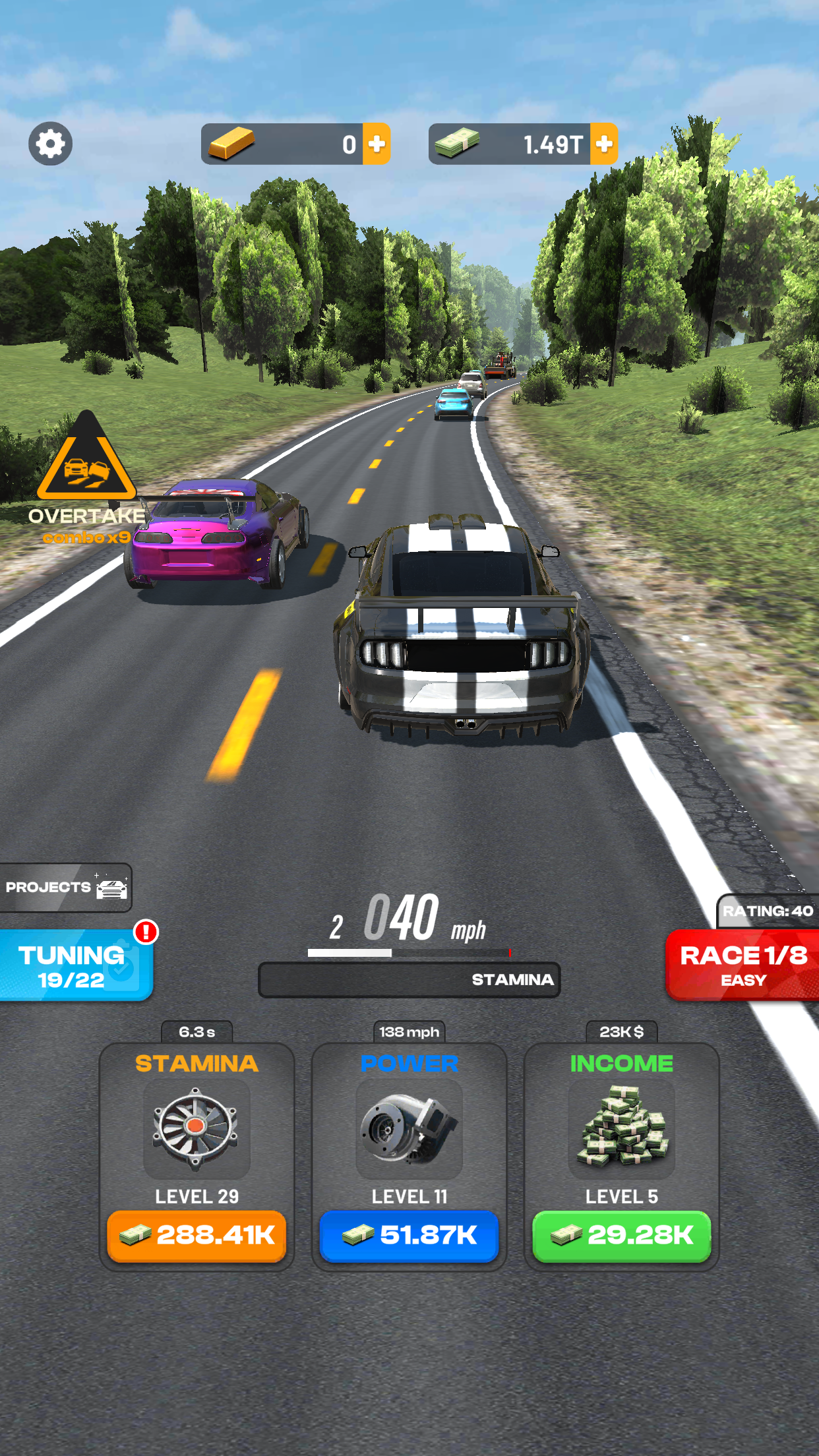 Highway Overtake - Car Racing screenshot 1