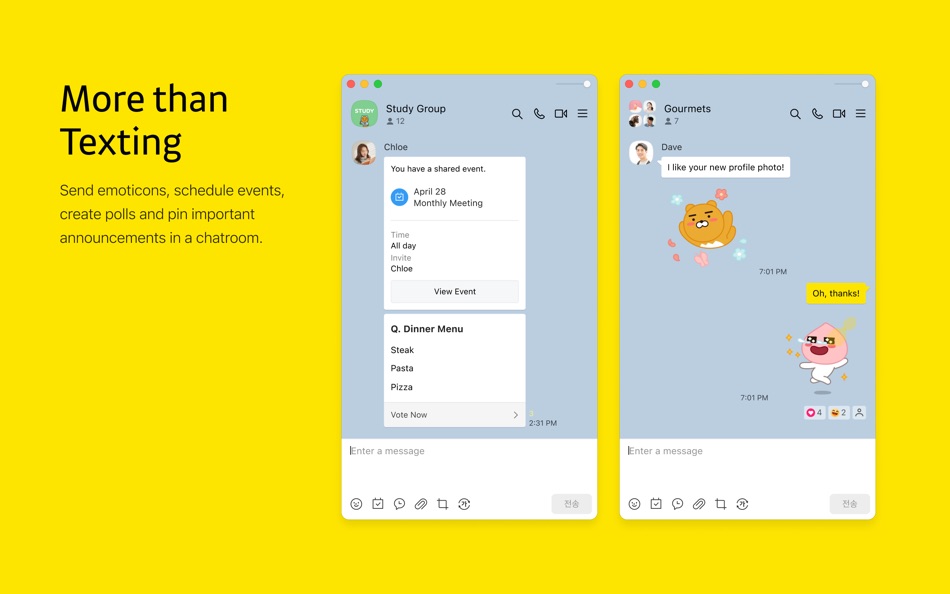 #2. KakaoTalk (macOS) 由: Kakao Corp.