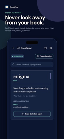 BookWord: Reading Companion Screenshot 2 of 6