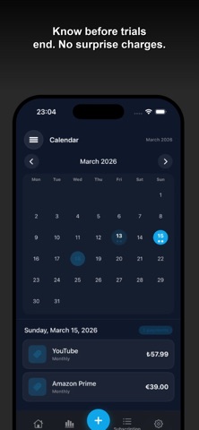 SubZero: Subscription Tracker Screenshot 4 of 4
