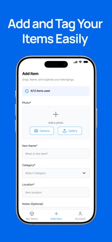 iFoundIt: Home Inventory screenshot