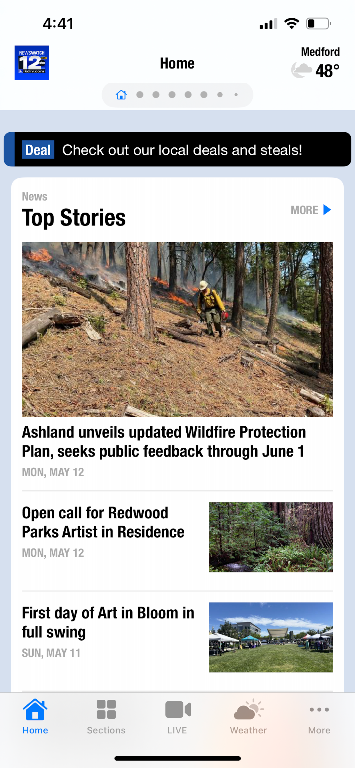 KDRV - NewsWatch 12