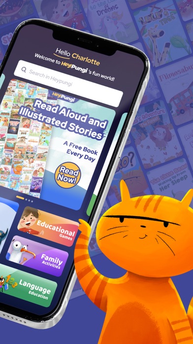 HeyPungi-Kids Bedtime Stories Screenshot