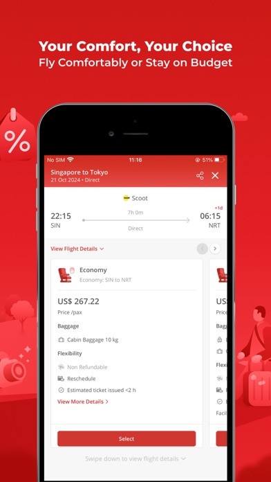 Airpaz: Flights & Hotels Screenshot