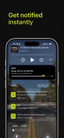 Yonder – Place Reminders iPhone screenshot