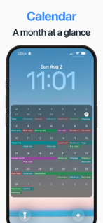 Lock Screen Calendar: CoreTask screenshot 2