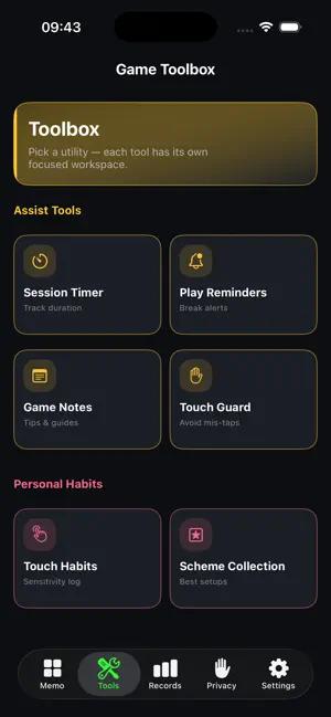 Grindfolio iPhone screenshot 2