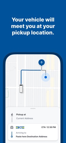 SCAT Paratransit screenshot