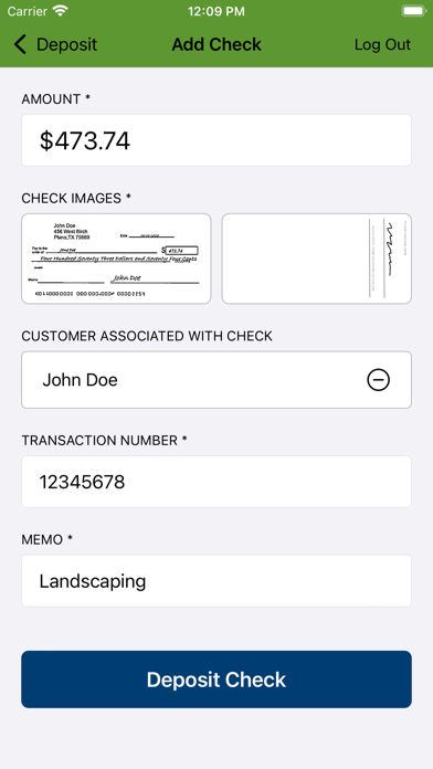 Western KS Business AgChex Screenshot