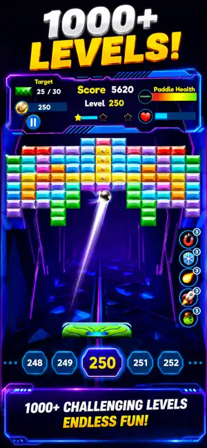 Brick Mania : Brick Breaker screenshot 1