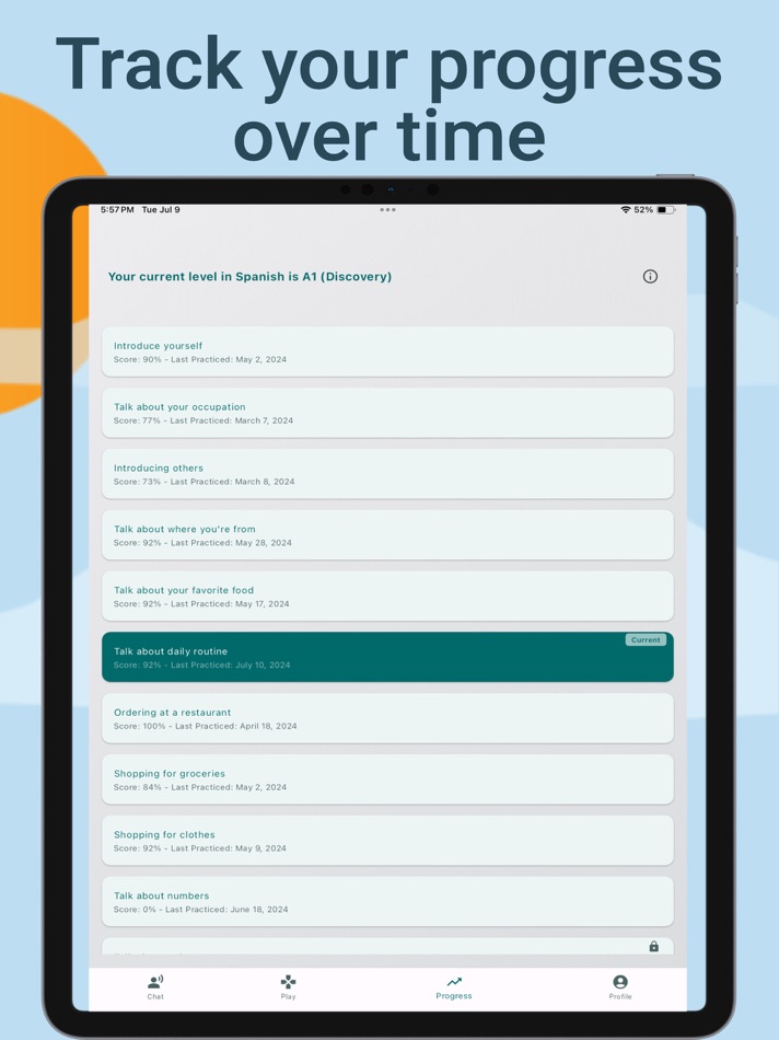#5. Lingomigo -Language practice (iOS) 由: Andrew Keddis