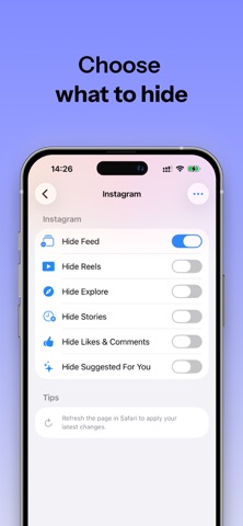 Noiseless: Hide Distractions screenshot