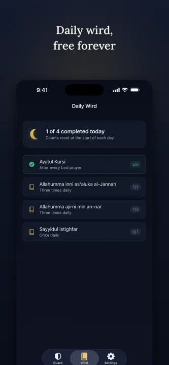 DuaDoor: Du'a App Blocker screenshot 5